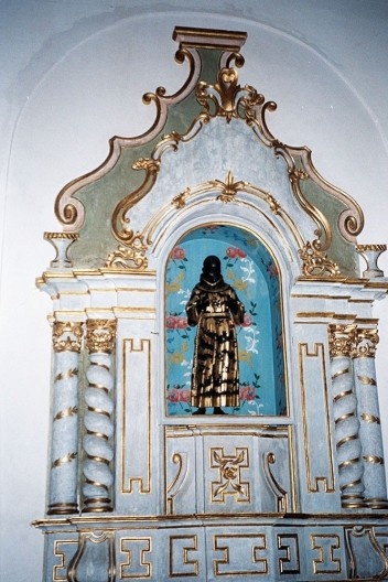 São Benedito, altar/retábulo, Convento da Santa Cruz, S. Cristóvão SE