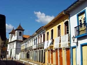 Vista parcial de Mariana MG