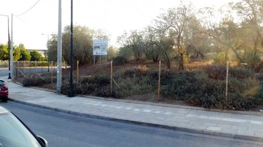 Parque nos arredores das dependências olímpicas