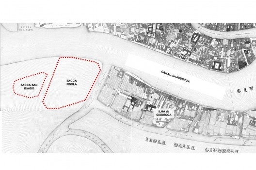 Ilha de San Biagio e Sacca Fisola, situação atual