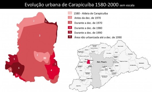 Evolução urbana de Carapicuíba, 2019