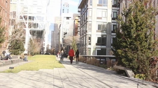 Parque High Line, Nova York NY EUA, 2011. Espaço indutivo: condicionamento