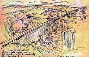 Estudo de Le Corbusier para São Paulo, 1929