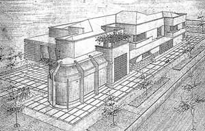 Residência Dr. Moura Ribeiro, Engº Arquiteto Camilo Porto de Oliveira, Belém, 1949