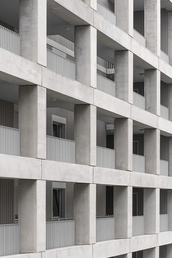 Bottière Chénaie, Nantes, França, 2019. Arquitetos Kees Kaan, Vincent Panhuysen, Dikkie Scipio (autores) / Kaan Architecten