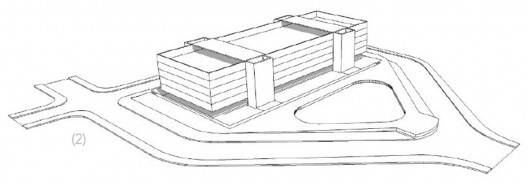 Assembleia de Minas Gerais, concurso de 1962. Proposta dos arquitetos Laércio Macedo Gontijo