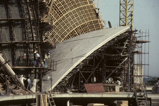 Foto da construção