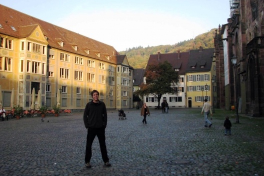 Roberto Rüsche em Freiburg, vizinha à Stuttgart, na região da Floresta Negra