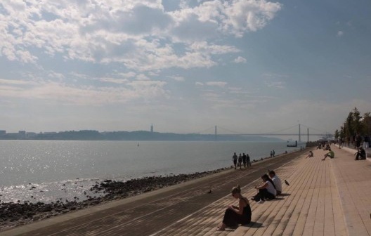 Requalificação da Ribeira das Naus em Lisboa, arquiteto paisagista João Nunes