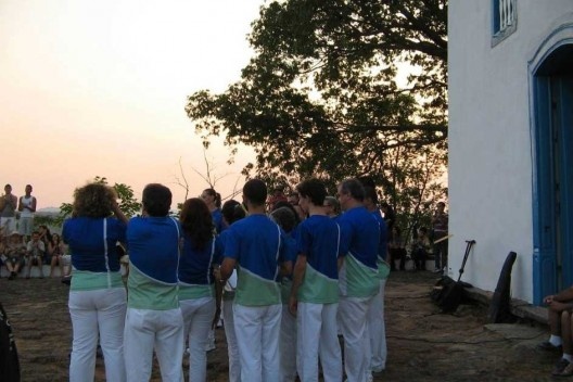 Coral da Unb, no evento Coral com pôr-do-sol