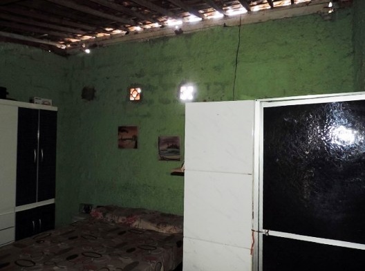 Exemplificação da precariedade da iluminação e ventilação naturais das HCPAs estudadas