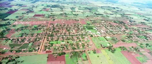 Vista aérea de Angélica MS
