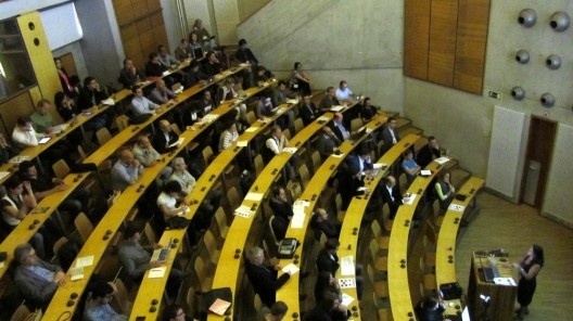 Comunicação oral durante o congresso