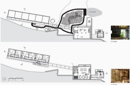 Moinho Marca, plantas do conjunto
