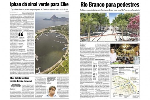 A cidade se transforma