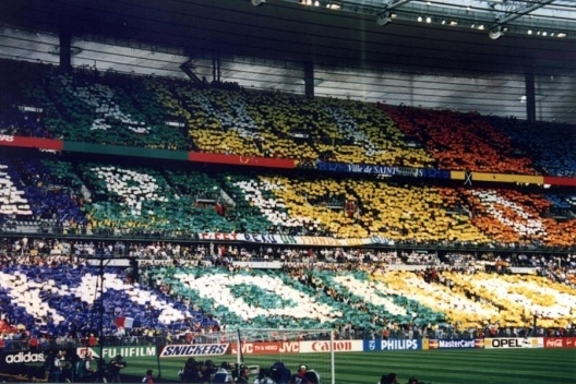 A abertura da Copa de 98 na França