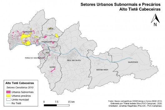Aglomerados subnormais e aglomerados precários