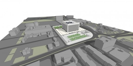 Caja Granada, Granada, Andaluzia, Espanha, 2001. Arquiteto Alberto Campo Baeza