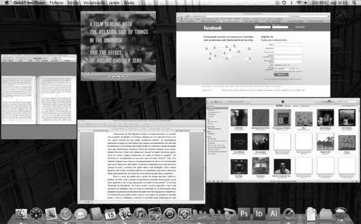 As janelas dentro da janela. Imagem do autor