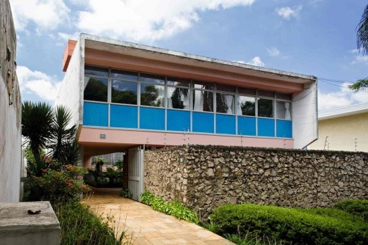 Casa Mario Taques Bitencourt II, 1959. Arquiteto Vilanova Artigas
