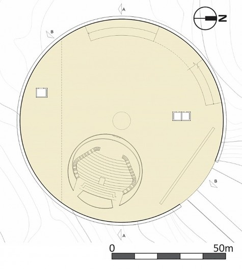 Edifício Projetado, planta nível 786.50, 2003