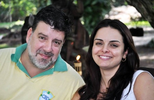 Eduardo Goldenberg e Flávia Piana