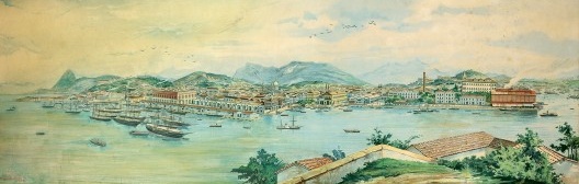 Vista do Rio de Janeiro, c. 1883