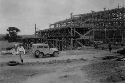 Usina Termoelétrica de Juquiá em construção