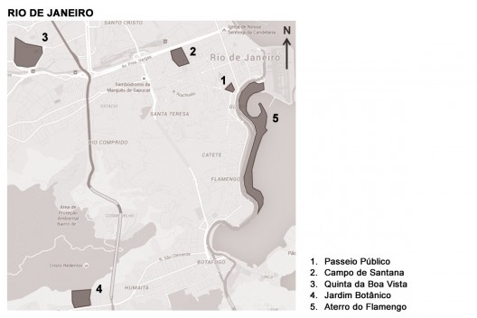 Itinerário de estudo no Rio de Janeiro