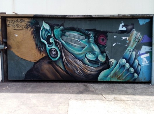 Grafite no Plano Piloto de Brasília