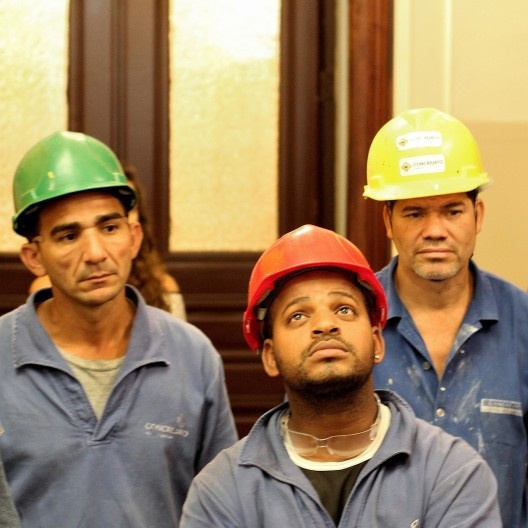 Exposição “As mãos que restauram o tempo: um olhar fotográfico”, módulo Retratos, curadoria de Luiz Antonio Lopes de Souza