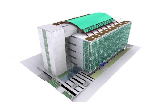 Edifício Sede do Confea, modelo, Brasília DF. Pedro Paulo de Melo Saraiva Arquitetos Associados