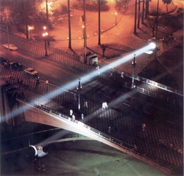 Detector de ausências, 1994 (Arte/cidade II). Instalação de Rubens Mano