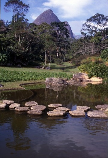 Jardins de Odette Monteiro, Correas, Petrópolis, hoje abandonados, paisagismo de Roberto Burle Marx e equipe