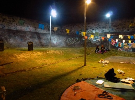 O espaço do Cine Taquara em 2018