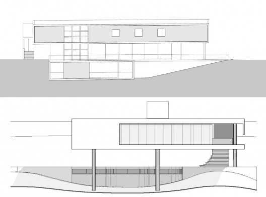 Casa Gilberto F. da Silva, Sérgio Bernardes, 1956; Paulo Mendes da Rocha, Casa James Frances King, 1972