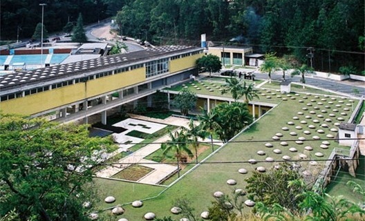 Balneário de Aguas de Lindóia, arquiteto Oswaldo Bratke