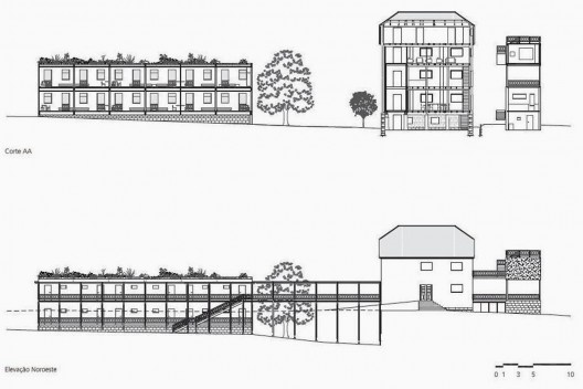 Moinho Marca, cortes do conjunto