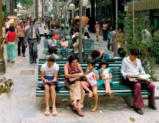 Calçadões do Centro, Rua Senador Paulo Egídio, 1977
