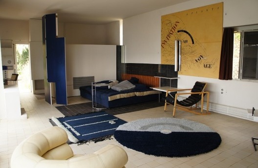 Casa E1027, Roquebrune-Cap-Martin, França. Arquiteta Eileen Gray, 1926-1929