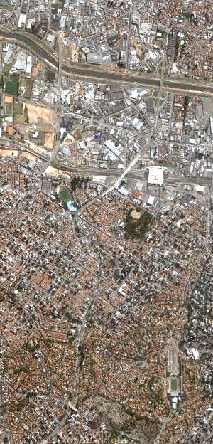 Foto aérea de São Paulo