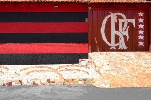 Arquitetura popular de Goiânia, detalhe da fachada