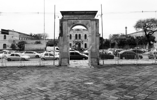 Presídio Tiradentes, pórtico restante