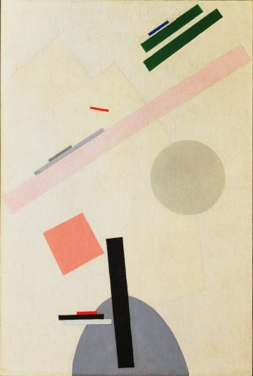 Kazimir Malevich, “Pintura suprematista”, 1916-1917, óleo s/tela 97,8 x 66,4cm
