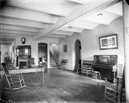Hospital Saint Elizabeths, ala Nogueira, salão inferior, 1905