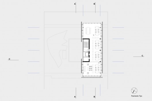 Planta pavimento tipo