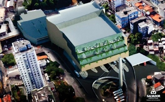 Novo Shopping Center junto a Estação da Lapa, Salvador