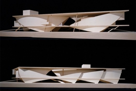 Cidade da Música, elevações alternativas do projeto, Rio de Janeiro. Arquiteto Christian de Portzamparc