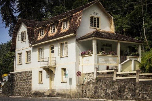 Casa Manzke, Blumenau. Arquitetura de imigração alemã construída em 1936