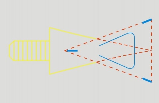 Desenho representando a planta-baixa